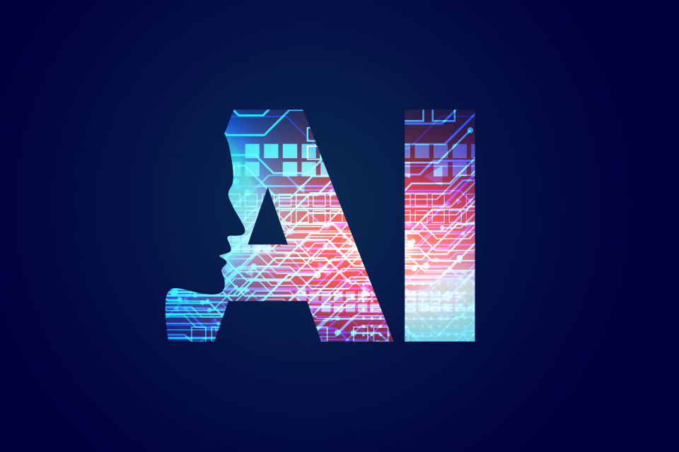 Philip K. Dick : illustration montrant in logo intelligence artificielle